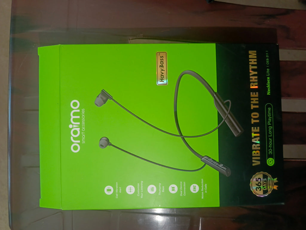 Necklace earphones