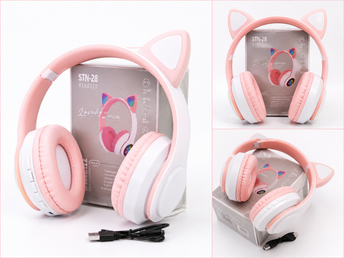 Cute cat headphones