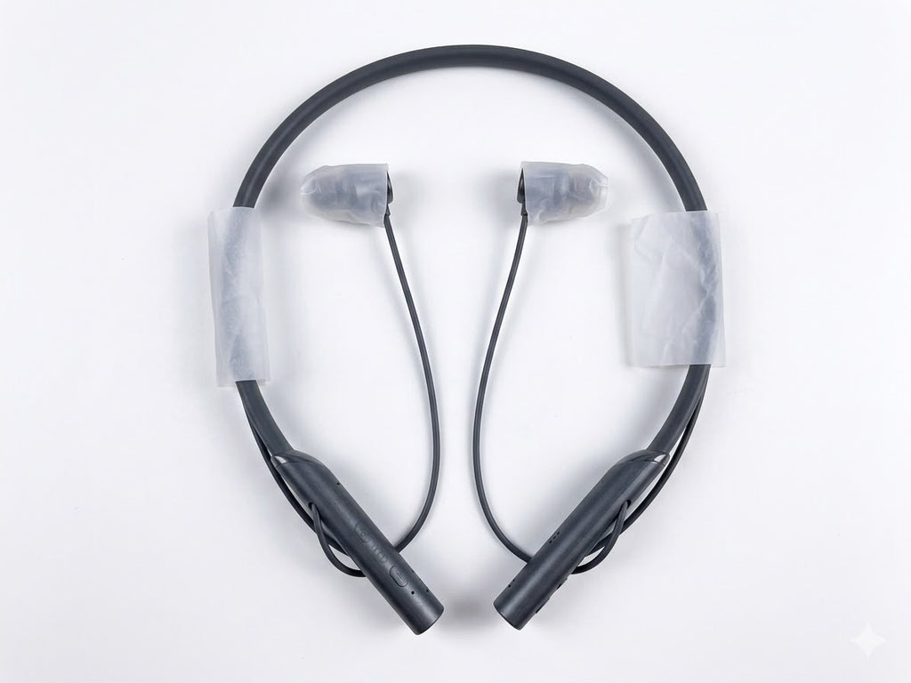 Necklace earphones