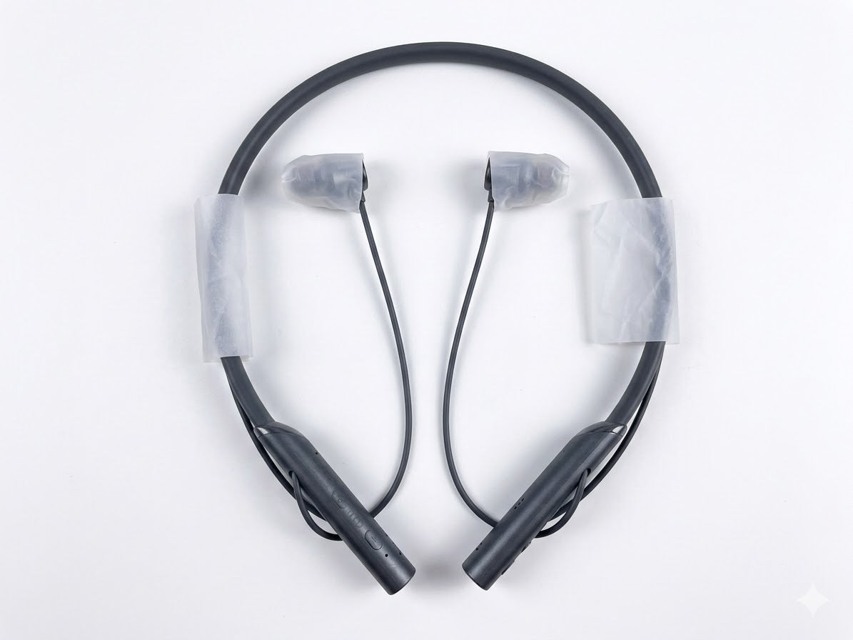 Necklace earphones